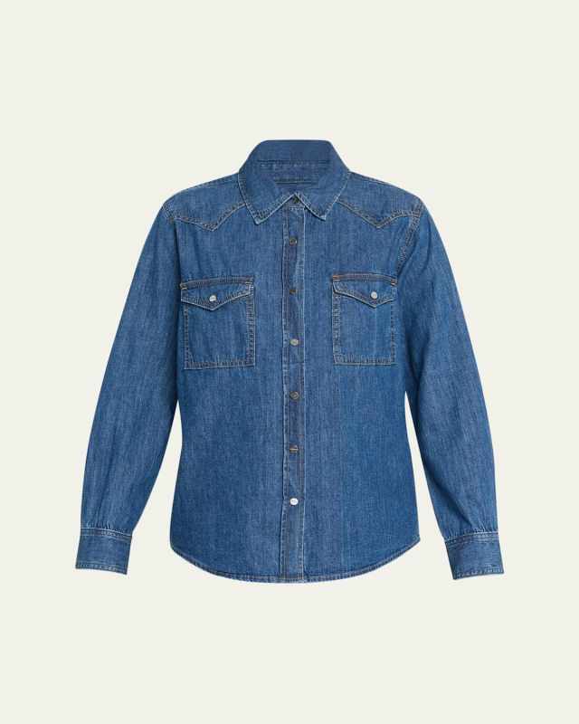 Cowboy Take Me Away Denim Shirt